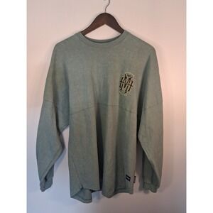 [Spooky] Disney Haunted Mansion Spirit Jersey Adult XL Sage Green Hatbox Ghost